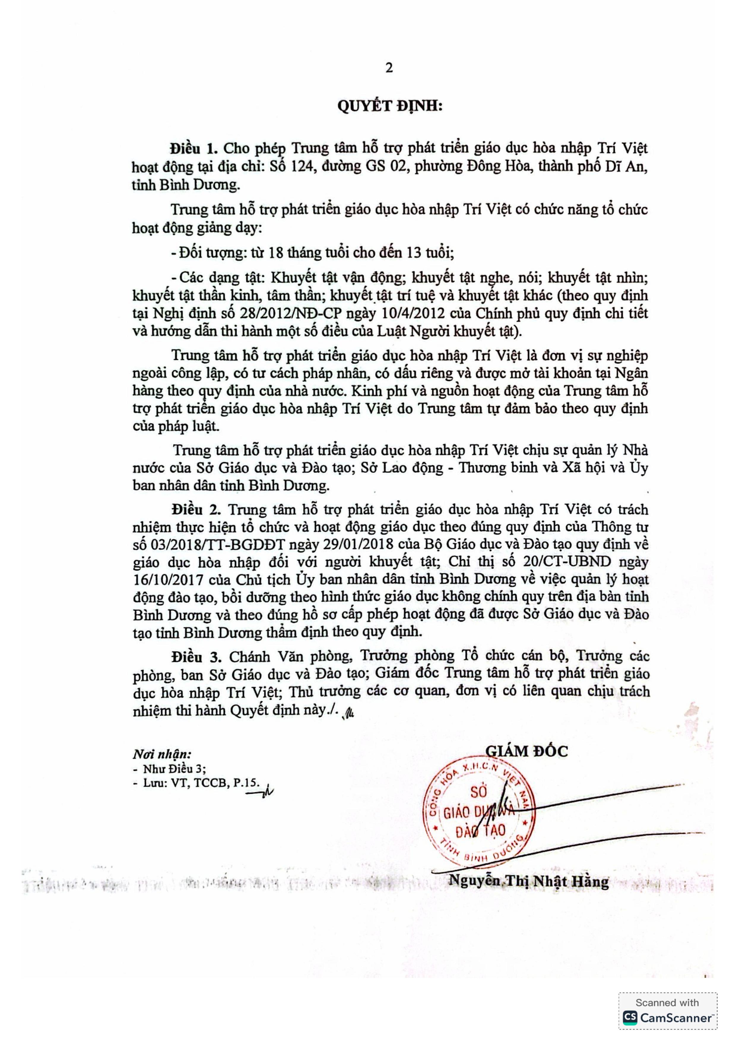 Quyt nh hot ng Tr Vit 2